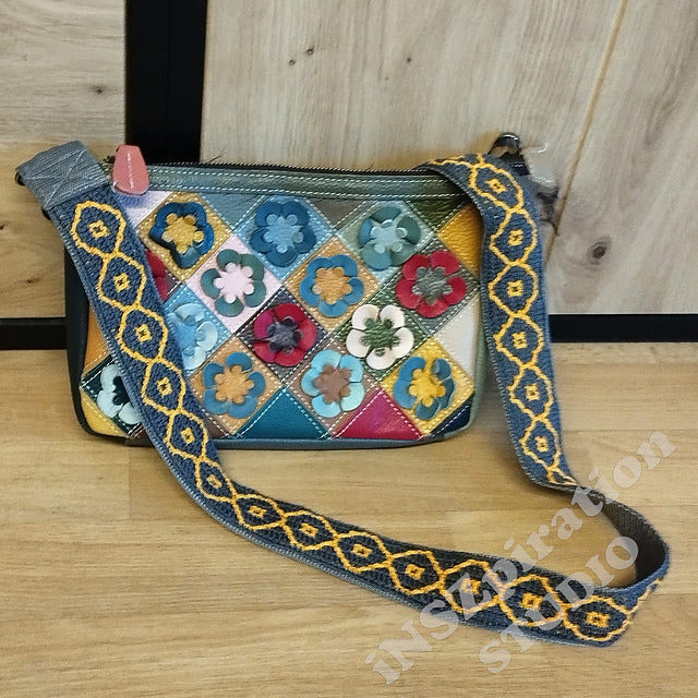 Crochet Bag Strap Pattern PDF | Modern Colorwork Strap | Adjustable Purse Strap | Easy Crochet Accessory Pattern