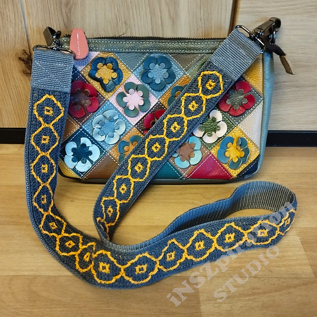 Crochet Bag Strap Pattern PDF | Modern Colorwork Strap | Adjustable Purse Strap | Easy Crochet Accessory Pattern